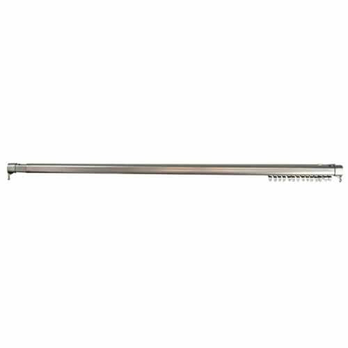 Sullivans Track Extendable Hand Drawn Size 2 1200 To 2000mm Bright Silver