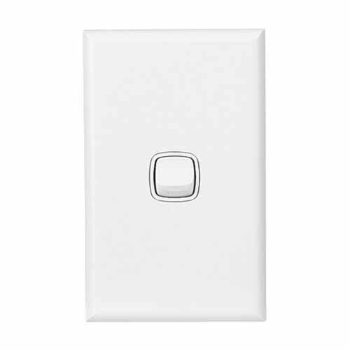 HPM EXCEL Light Switch SINGLE White