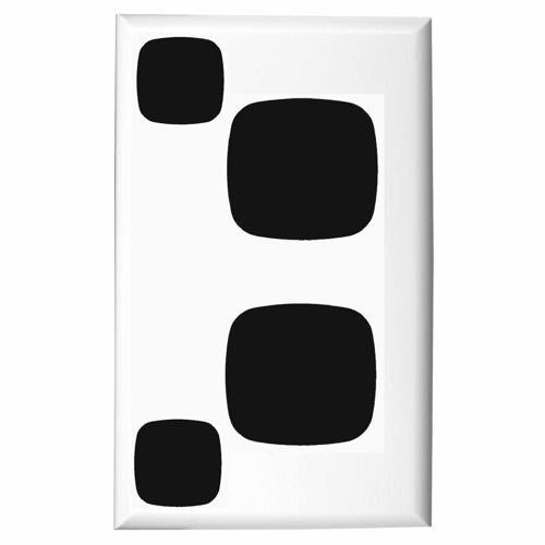 HPM Excel Double Powerpoint Coverplate H 73mm W 117mm White