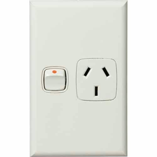 HPM Excel Single Vertical Powerpoint 10 Amp White