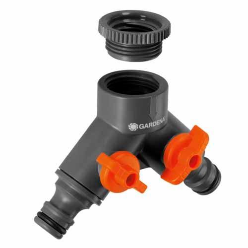 Gardena Twin Tap Connector 19mm