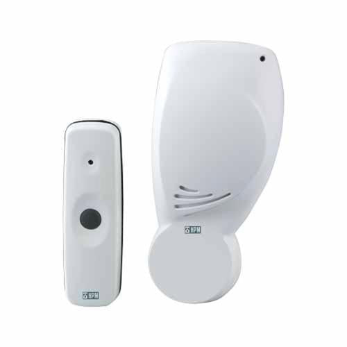 HPM Plug-In Door Chime 35m Range White