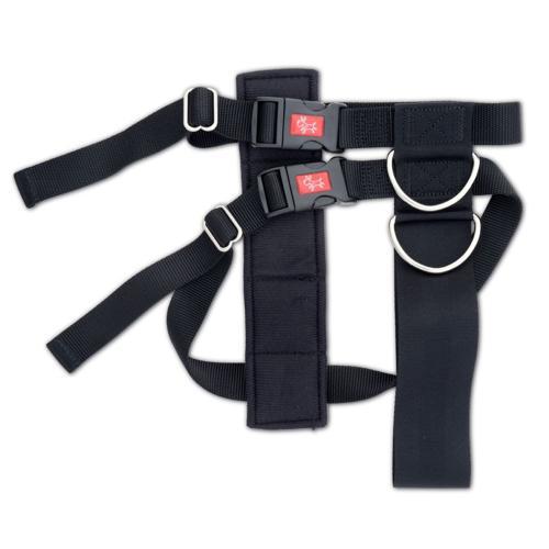 Yours Droolly Dog Car Harness No 1 X-Small Black
