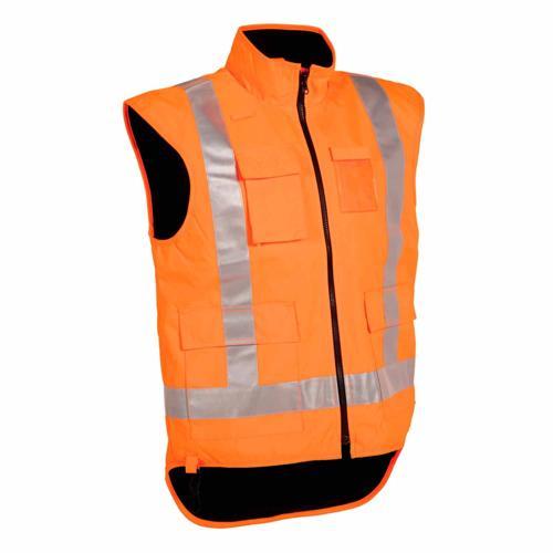 VEST HI-VIS HIGHWAY Orange M