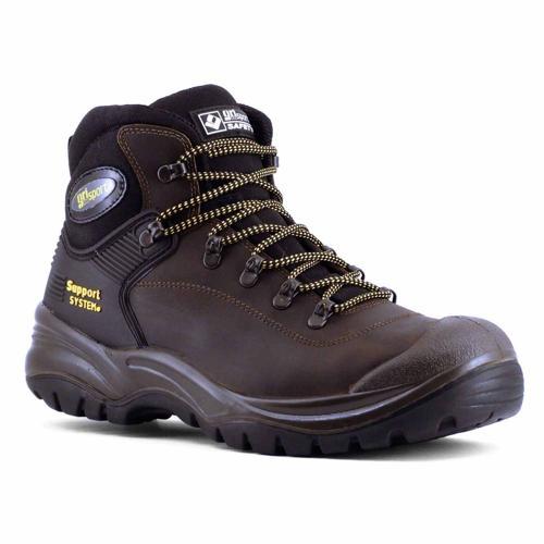 BOOT SAFETY CONTRACTOR BROWN Size 10