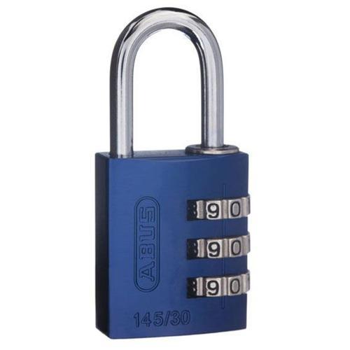 Abus Aluminium Combination Padlock 145/30BLUC
