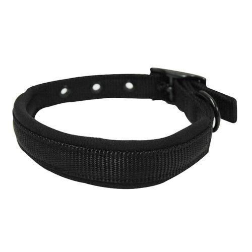 Yours Droolly Easy Street Dog Collar Small Black