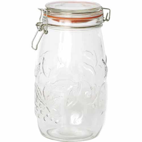 Kates Kitchen Large Clip Top Preserving Jar 1.5L