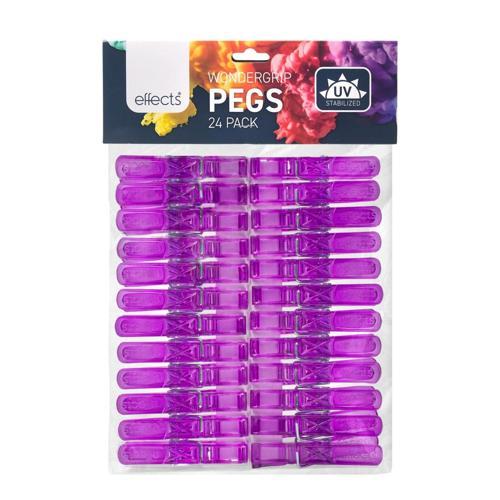 Effects Wonder Grip Spring Pegs Pack of 24