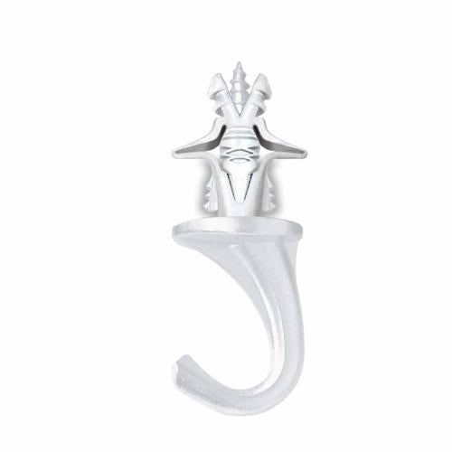 Cobra Hook For Plasterboard Or Solid Materials 79mm 34mm White