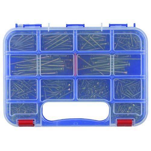 Panpal Hardware Chipboard Screw Assortment 365 Piece