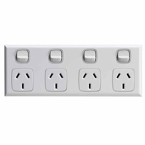 HPM Excel 4-In-1 Powerpoint 240 Volt White