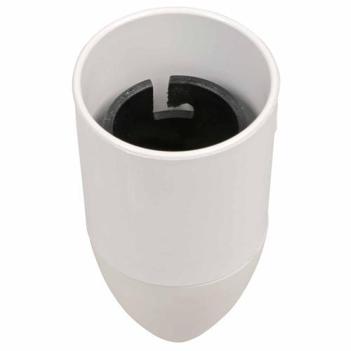 HPM Lamp Hold Cord Grip With Skirt 240V White