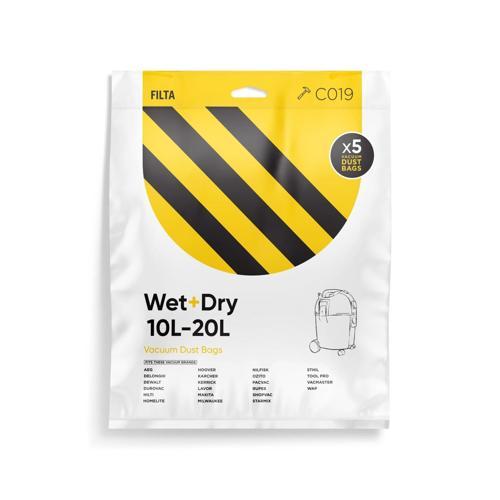 Vacuum Cleaner Dust Bags Nilfisk Alto Karcher 5 Pack of 5