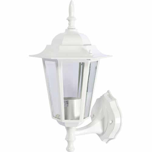 Mercator Tilbury 1 Light Exterior Wall Bracket 60 Watt White