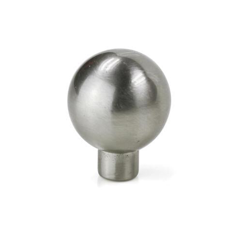 Sylvan Lampton Cabinet Knob 27 X 25mm Satin Nickel Finish