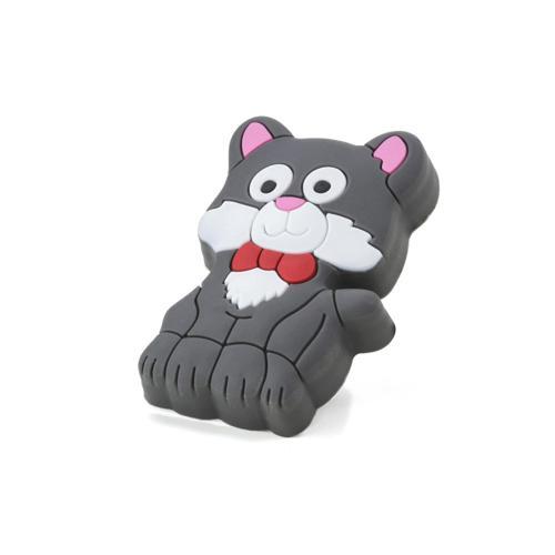Sylvan Cat Cabinet Knob 24 X 35 X 51mm Grey