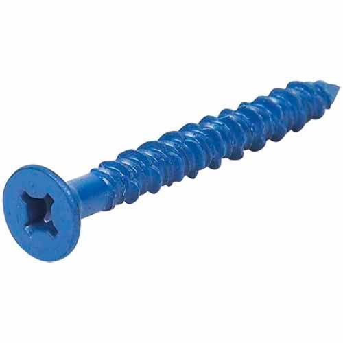 Cobra Concrete Screws Countersunk Head 25 Pack 4.5mm X 45mm Pack of 25