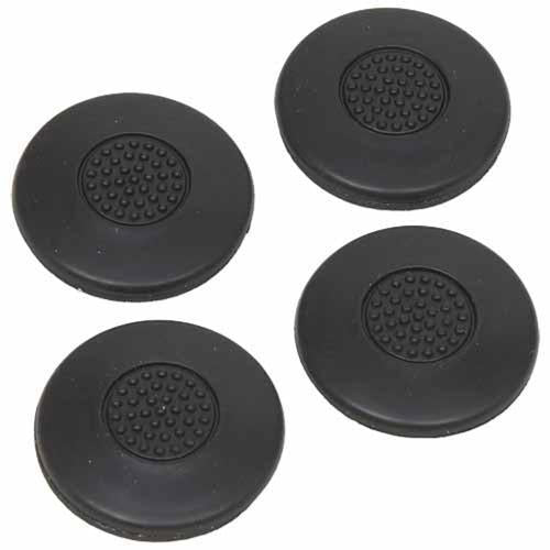 Soft Touch Furniture Grips 38mm Black Pack of 4