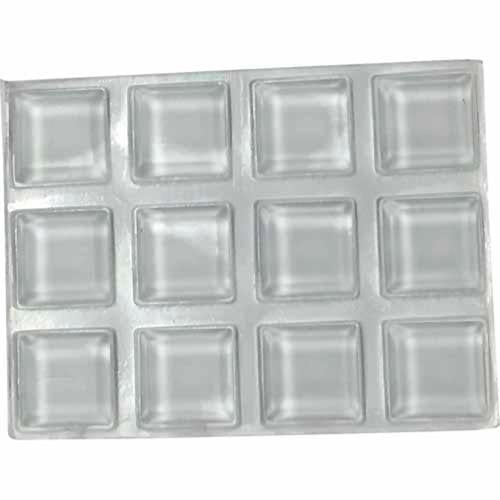 Soft Touch Bumpers 13mm Clear Pack of 12 4215495N