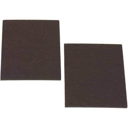 Soft Touch Felt Pads 114 X 150mm Brown Pack of 2