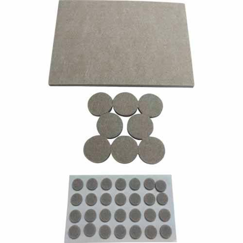 Soft Touch Felt Pads Combo Pack Oatmeal Pack of 102