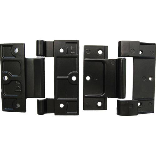 Alu Parts Door Hinge 90mm Black D0550