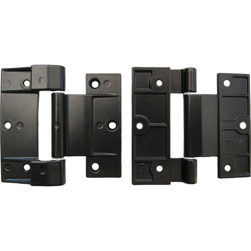 Alu Parts Door Hinge 90mm Black D0575