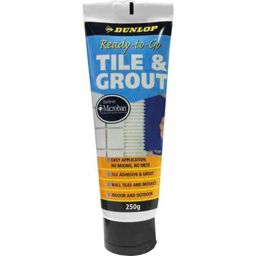 Dunlop Tile & Grout 250g White