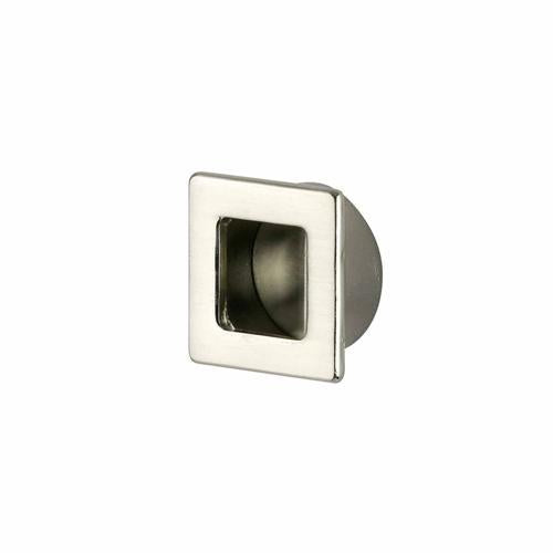 Sylvan Cupboard Flush Pull 32mm Satin Nickel Plate