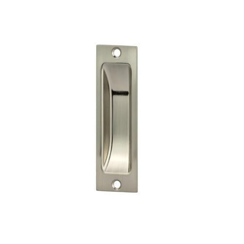 Sylvan Cupboard Flush Pull 101.6mm Satin Nickel Plate