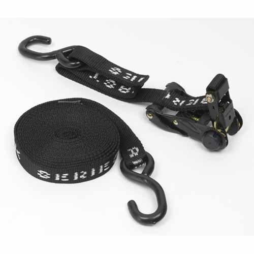 Aerofast Black Series TIEDOWN RATCHET 33mm X 3M 1500BS 33mm X 6m Black