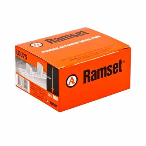 Ramset Drive Pins 75mm Pack of 100