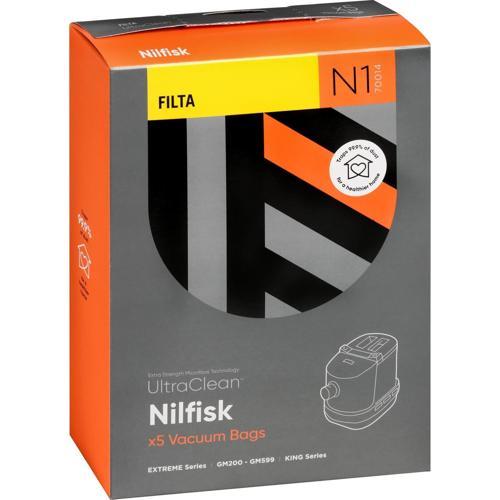 Ultra Clean Nilfisk Vacuum Cleaner Dust Bags 5L Pack of 5