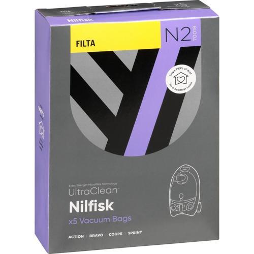 Ultra Clean Nilfisk Sprint Vacuum Cleaner Dust Bags 5L Pack of 5