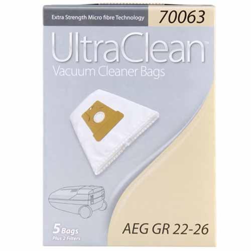 Ultra Clean AEG Vacuum Cleaner Bags 5 Pack of 5