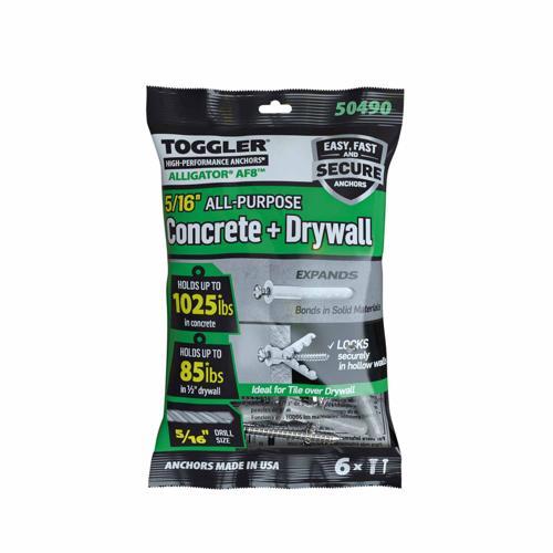 Toggler All-Purpose Anchors 8mm Pack of 6