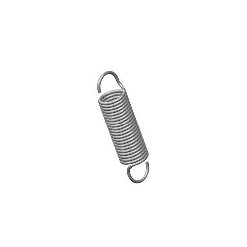 Century Extension Spring 11.13mm X 47.63mm X 1.19mm Zinc Plated