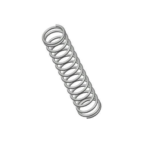 Century Compression Spring 7.14mm X 34.93mm X 0.71mm Zinc Plated Pack of 2