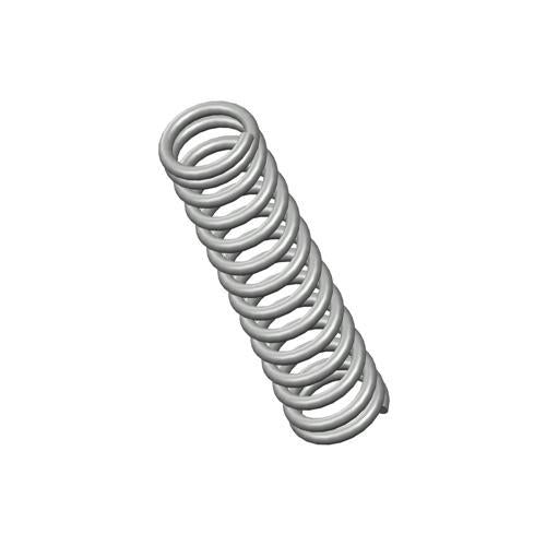 Century Compression Spring 8.74mm X 38.10mm X 1.19mm Zinc Plated Pack of 2
