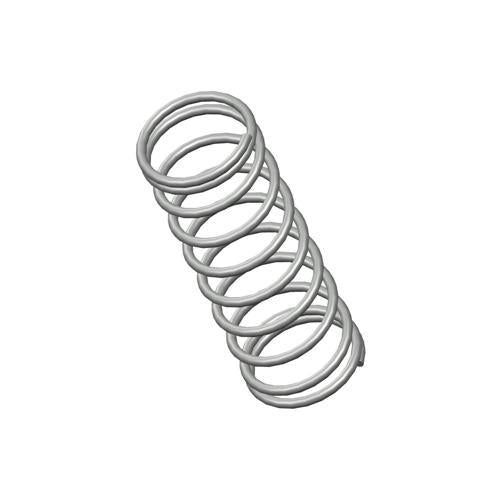 Century Compression Spring 12.70mm X 38.10mm X 1.04mm Zinc Plated