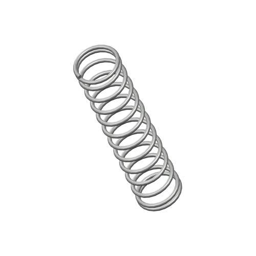 Century Compression Spring 15.88mm X 69.85mm X 1.37mm Zinc Plated