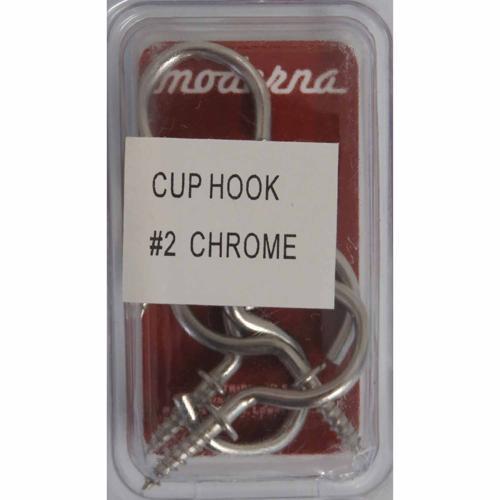 Moderna Cup Hook L: 33mm 15mm Pack of 5