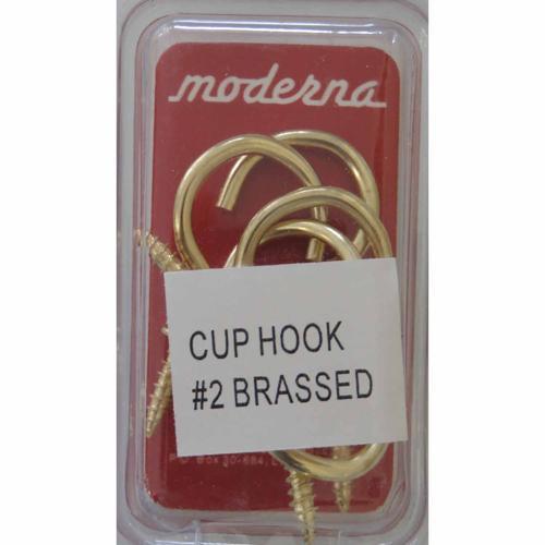 Moderna Cup Hook L: 38mm 20mm Pack of 5 CUP2B