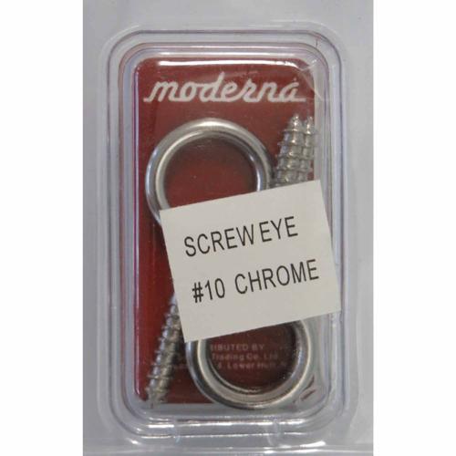 Moderna Screw Eye L: 50mm. 20mm Pack of 3