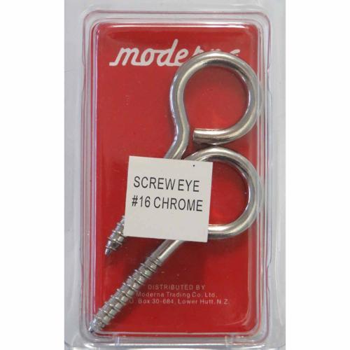 Moderna Screw Eye L: 70mm. 28mm Pack of 2