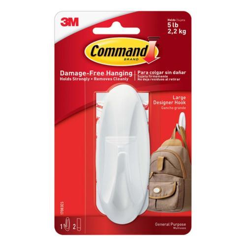 Command Designer Hook Large White