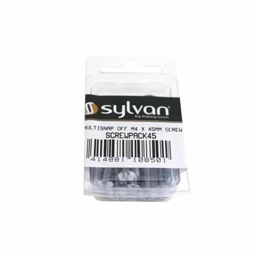 Sylvan Snap Off Screw 4mm X 45mm Pack of 12