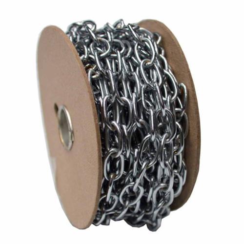 Hipkiss Oval Link Fine Chain Chrome Plated Solid Brass 12mm