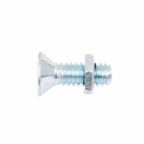 Zenith Countersunk Head Bolt & Nut 1/14 Inch X 18mm Zinc Plated Pack of 15